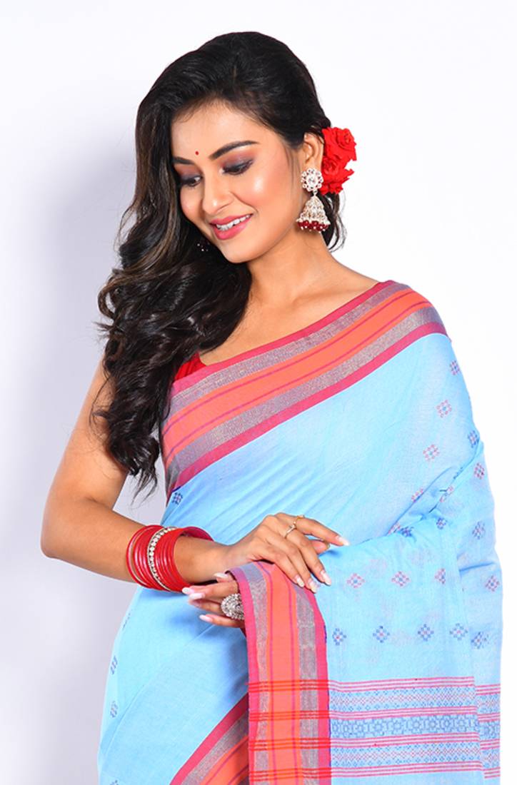 COTTON JAMDANI SAREE