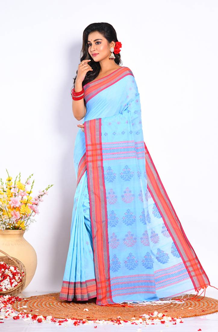 COTTON JAMDANI SAREE