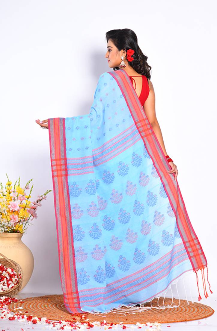 COTTON JAMDANI SAREE