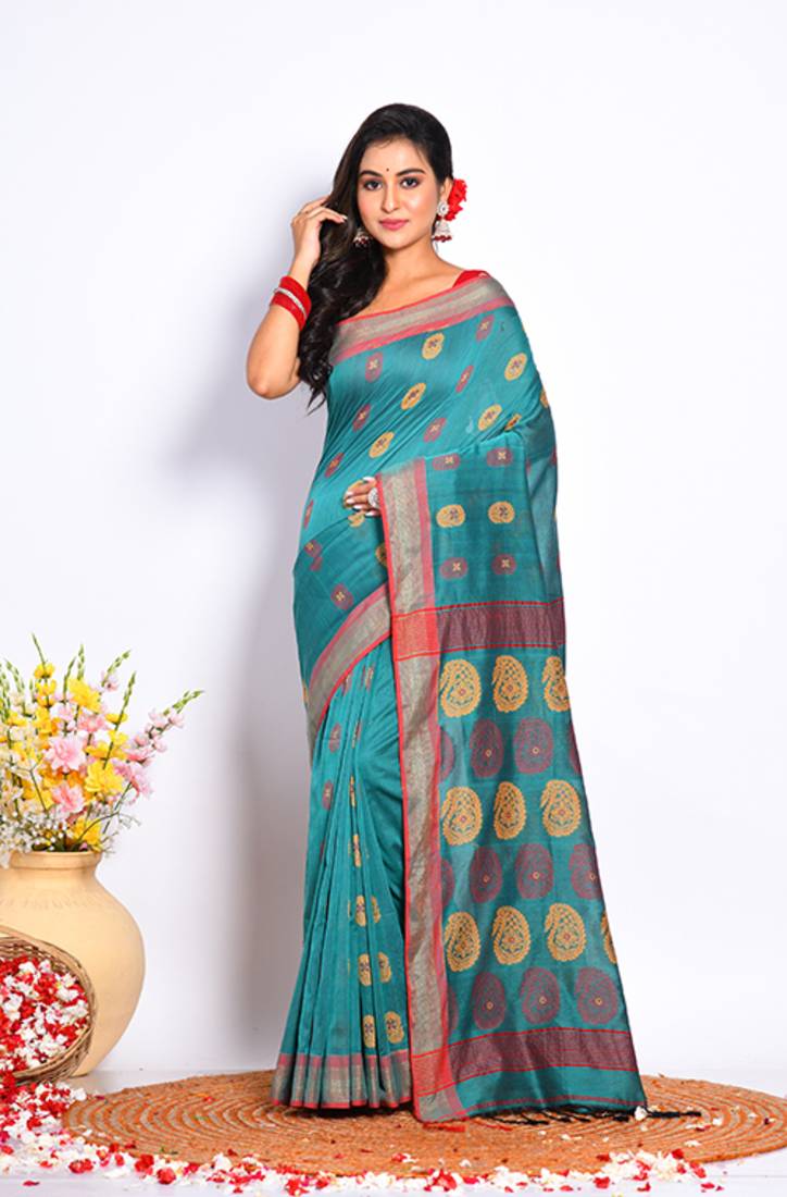 COTTON JAMDANI SAREE