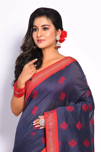 COTTON JAMDANI SAREE