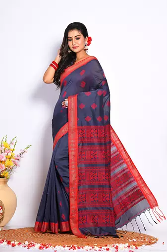 COTTON JAMDANI SAREE