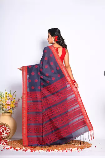 COTTON JAMDANI SAREE