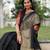 BLACK MOST GORGEOUS RAW SILK SAREE