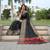 BLACK MOST GORGEOUS RAW SILK SAREE