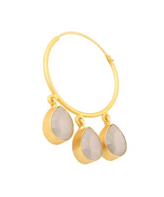 Classic gold hoop earrings 5