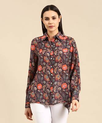 Pastel printed muslin top 2