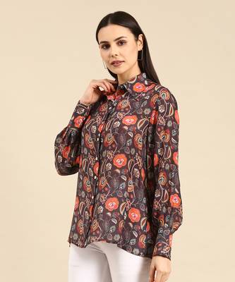 Pastel printed muslin top 3