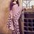 Multicolor Digital Print Gerogette Saree And Blouse Material