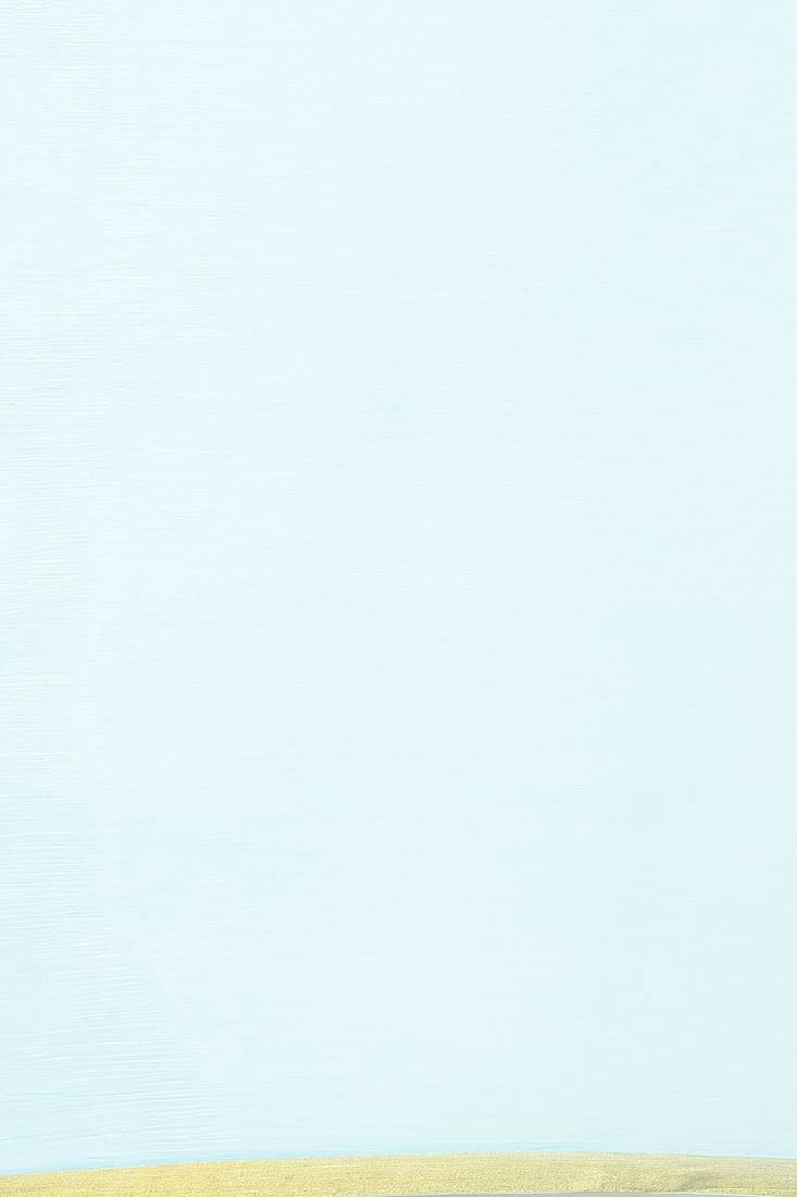 Geroo Jaipur Sky Blue Hand-Dyed Chiffon Saree With Hand Block Printed Blouse