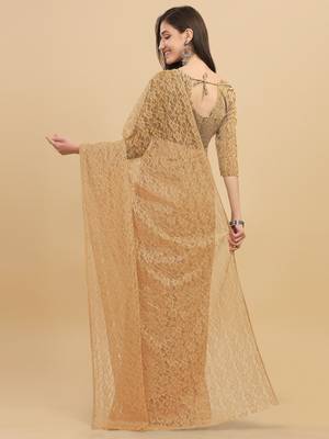 Party Wear Rasal Net Saree  3