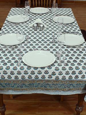 Handmade Table Cloth Block Print Napkins 1