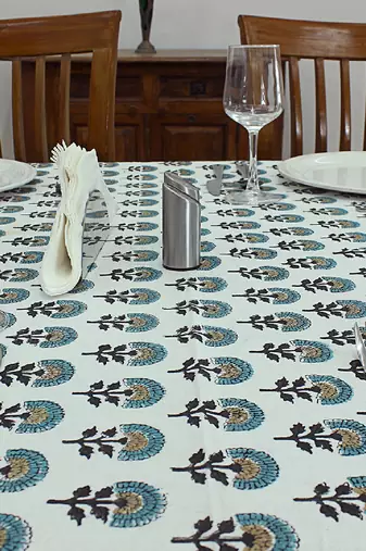 Handmade Table Cloth Block Print Napkins