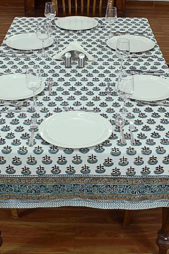 Handmade Table Cloth Block Print Napkins