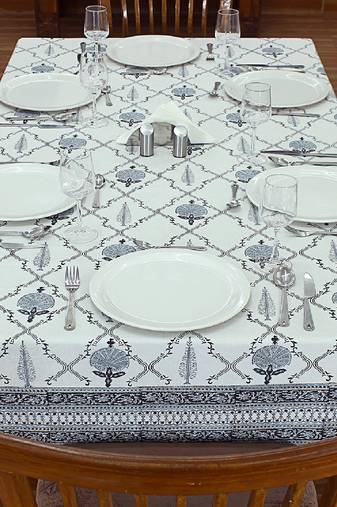 Handmade Table Cloth Block Print Napkins