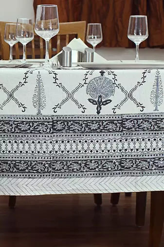 Handmade Table Cloth Block Print Napkins