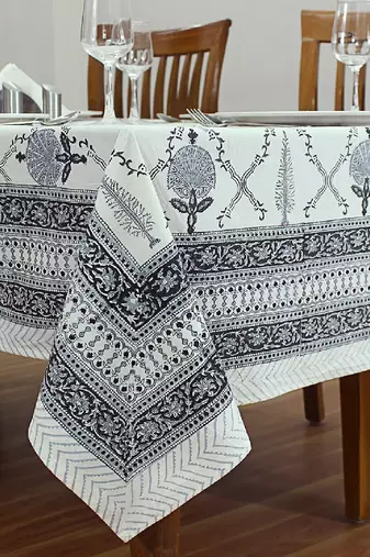 Handmade Table Cloth Block Print Napkins