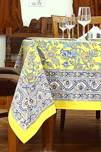 Handmade Table Cloth Block Print Napkins