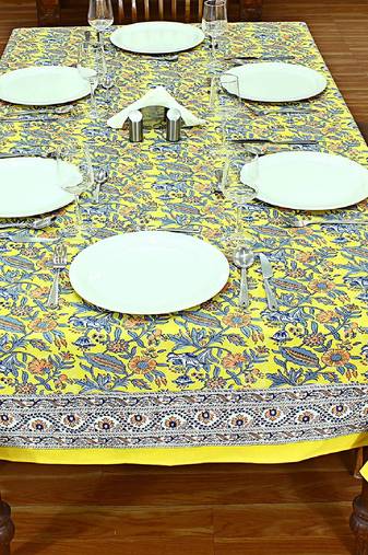 Handmade Table Cloth Block Print Napkins
