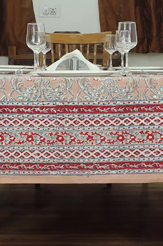 Handmade Table Cloth Block Print Napkins