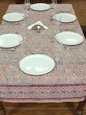 Handmade Table Cloth Block Print Napkins 1