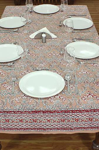 Handmade Table Cloth Block Print Napkins