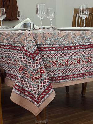Handmade Table Cloth Block Print Napkins 3