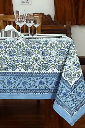 Handmade Table Cloth Block Print Napkins