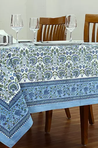 Handmade Table Cloth Block Print Napkins