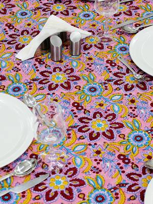 Handmade Table Cloth Block Print Napkins 4