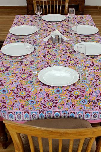 Handmade Table Cloth Block Print Napkins