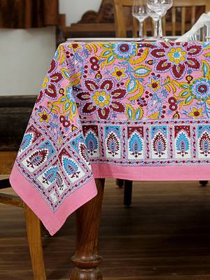 Handmade Table Cloth Block Print Napkins 3