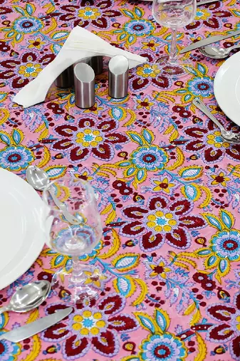 Handmade Table Cloth Block Print Napkins