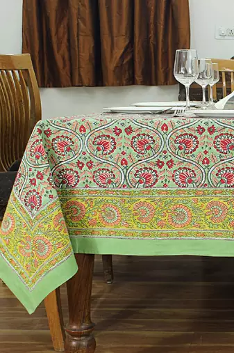 Handmade Table Cloth Block Print Napkins