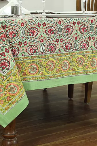 Handmade Table Cloth Block Print Napkins