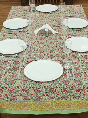 Handmade Table Cloth Block Print Napkins 1