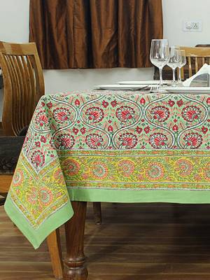 Handmade Table Cloth Block Print Napkins 2