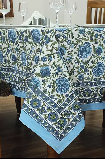 Handmade Table Cloth Block Print Napkins