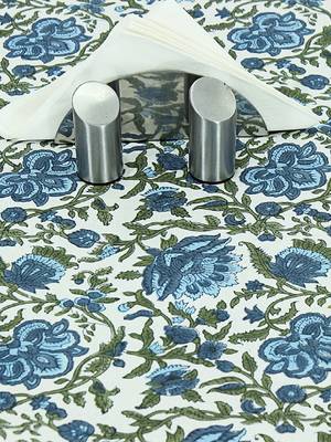 Handmade Table Cloth Block Print Napkins 4