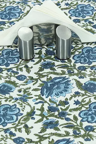 Handmade Table Cloth Block Print Napkins