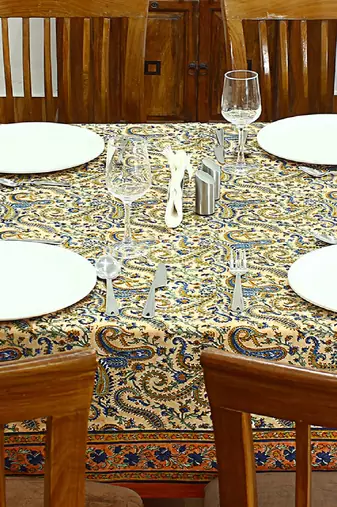 Handmade Table Cloth Block Print Napkins