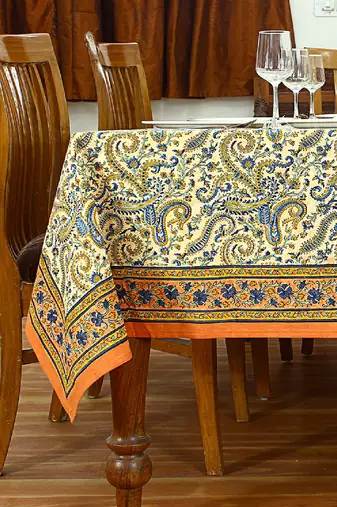 Handmade Table Cloth Block Print Napkins