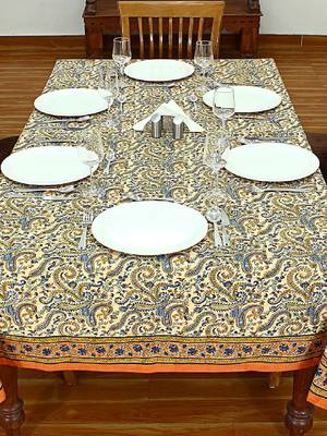 Handmade Table Cloth Block Print Napkins 1