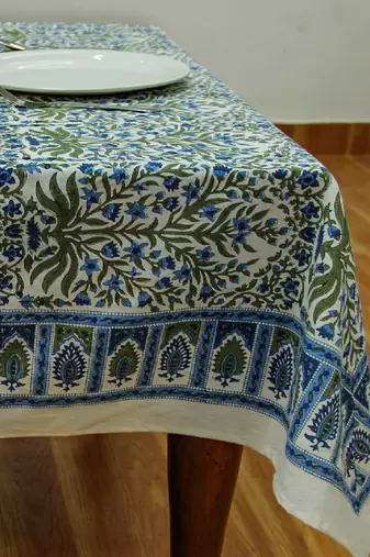 Handmade Table Cloth Block Print Napkins