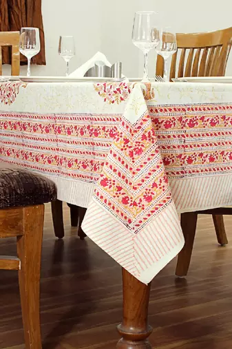 Handmade Table Cloth Block Print Napkins
