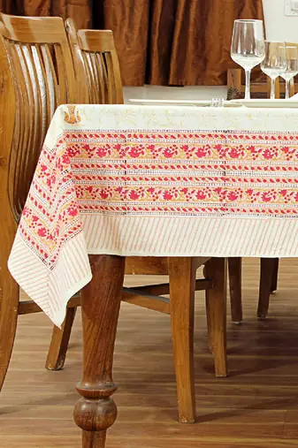 Handmade Table Cloth Block Print Napkins