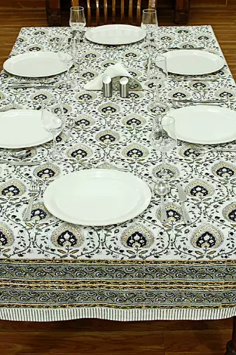 Handmade Table Cloth Block Print Napkins