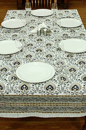 Handmade Table Cloth Block Print Napkins