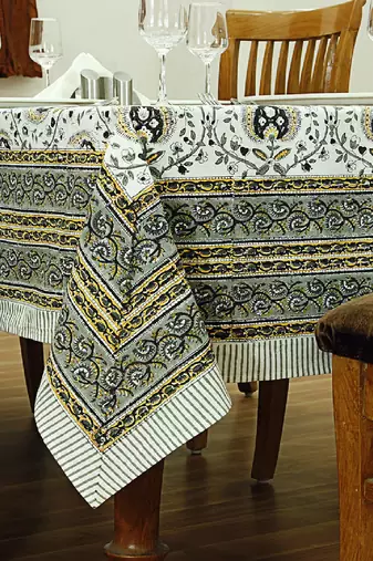 Handmade Table Cloth Block Print Napkins