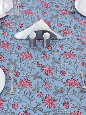 Handmade Table Cloth Block Print Napkins 4